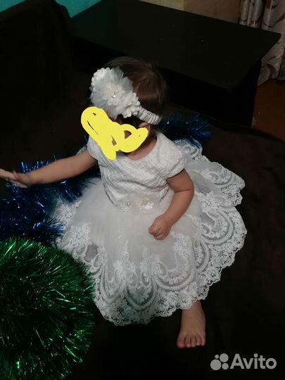 Платье для девочки 86