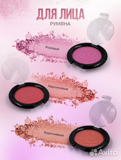 Новый набор декоративной косметики