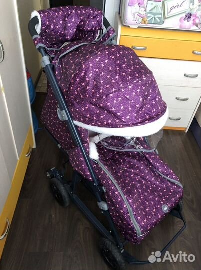 Детские санки коляска бу