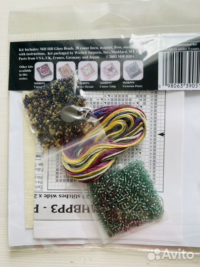 Набор mill hill pancy petals