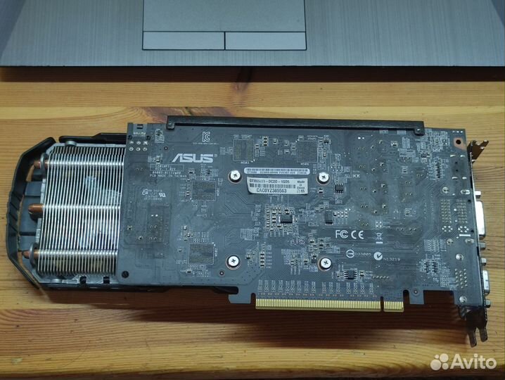 Видеокарта GTX650 asus