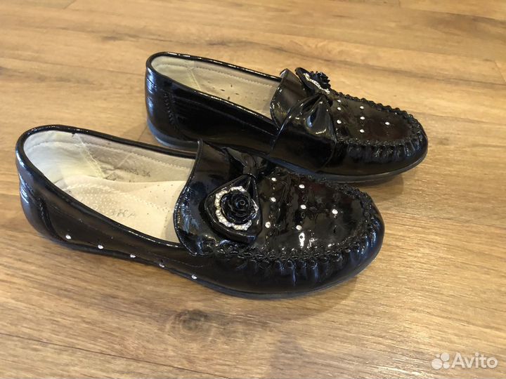 Туфли школьные для девочки 34