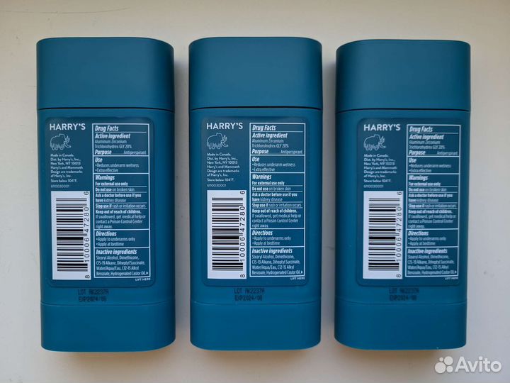 Антиперспирант Harry's (70 гр.) Redwood США