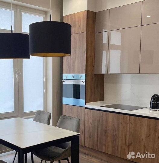 Угловая кухня с мдф фасадами