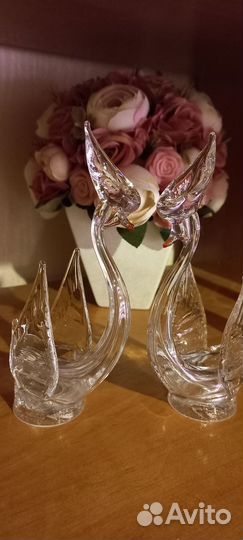 Лебеди хрустальные