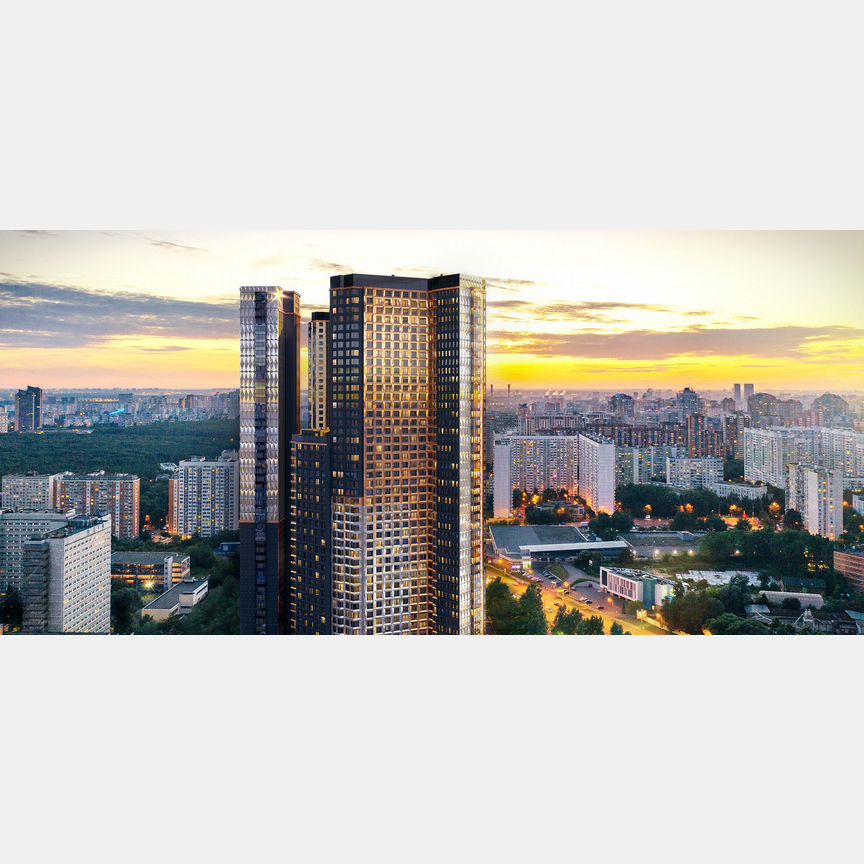 1-к. квартира, 63,4 м², 30/50 эт.