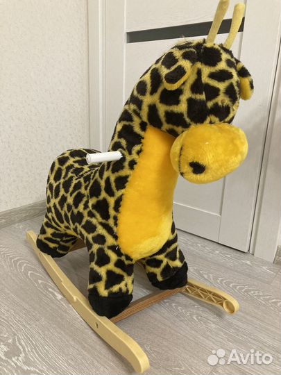 Лошадка-качалка (жираф)