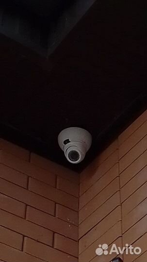 Видеонаблюдение Купольная уличная 8MP IP камера вы