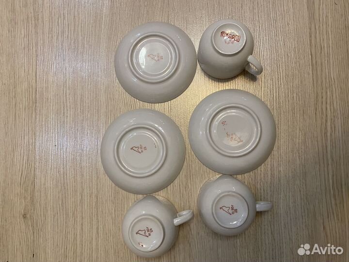 Кофейный сервиз дулево СССР