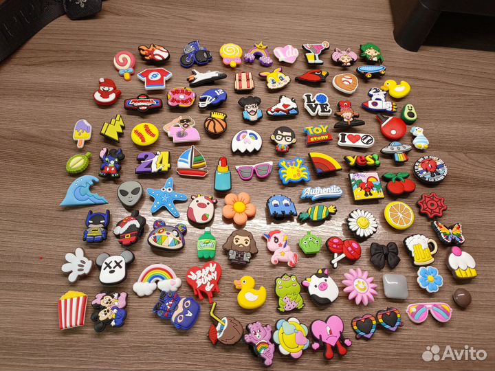 Джибитсы для Crocs (jibbitz)