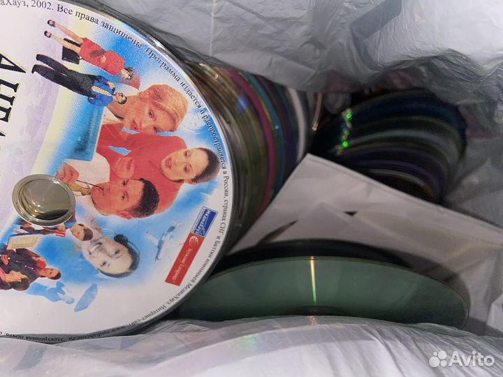 Диски DVD, CD