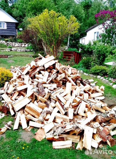 Дрова колотые Осина