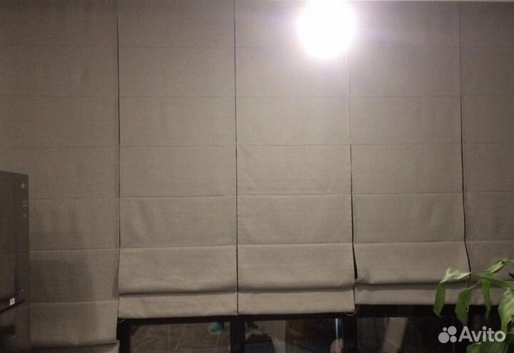 Мансардные шторы D907