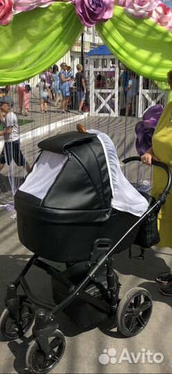 Коляска Agio Prado 3 в 1 экокожа