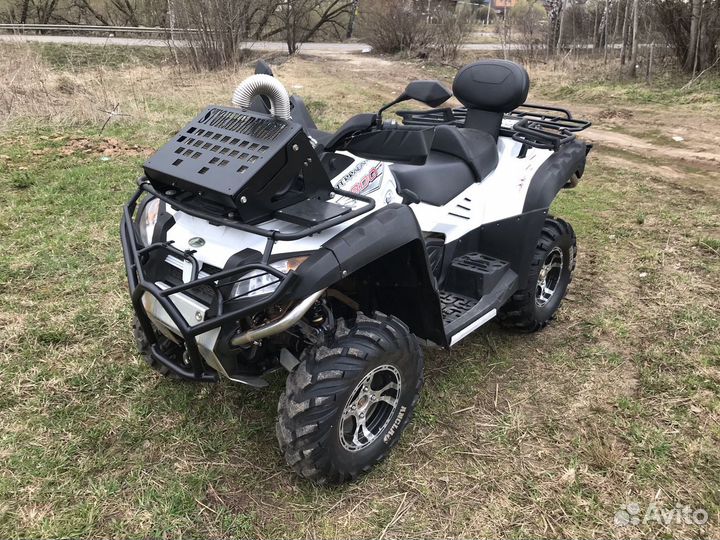 Передний кенгурин на cf moto x8