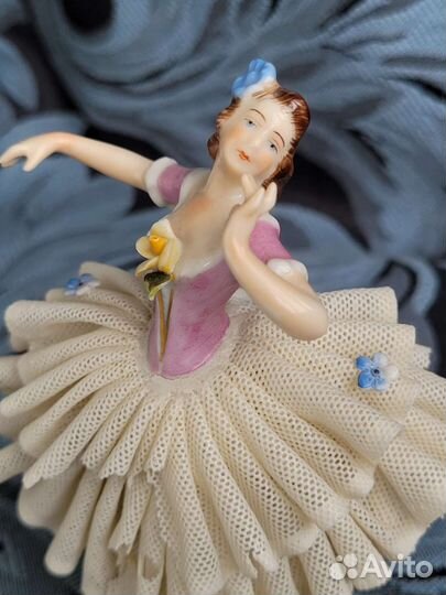 Фарфоровая балерина Unterweissbash