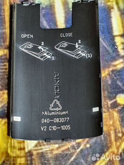 Крышка акб Nokia X2-00 black new