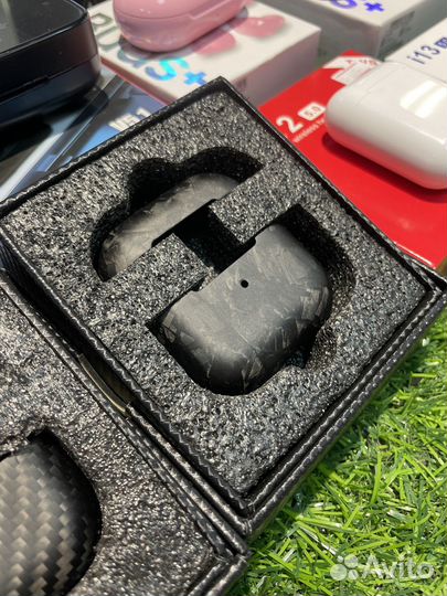 Карбоновые чехлы на Айрподс Карбон оригинал