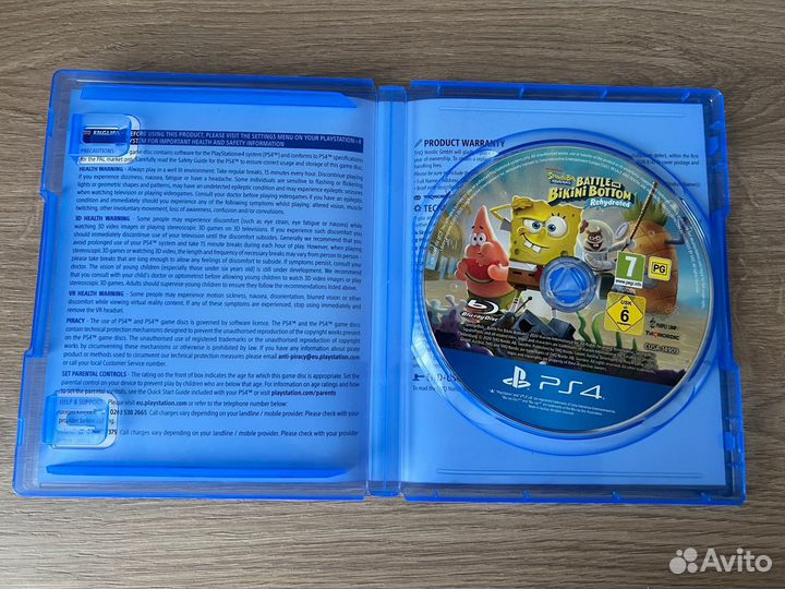 Spongebob Battle for Bikini Bottom PS4