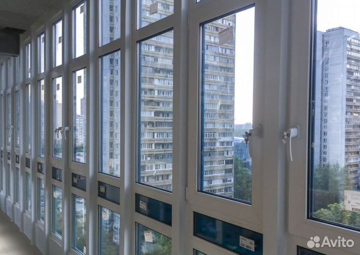 Остекление балконов и лоджий в рассрочку C8494