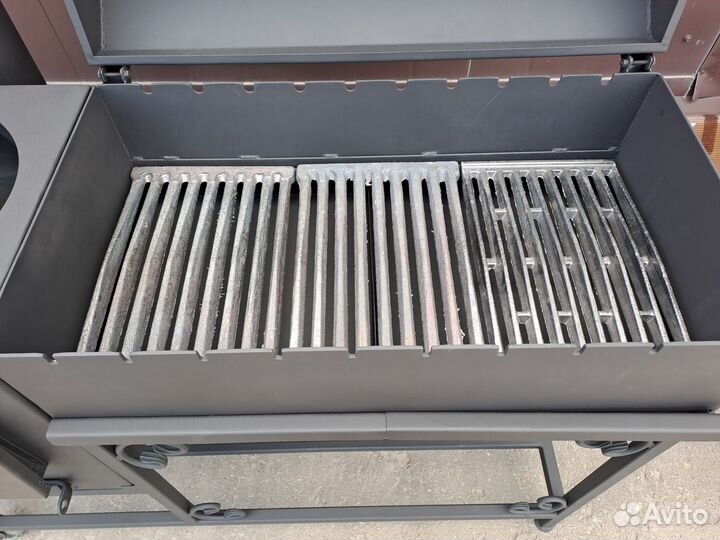 Мангал барбекю с печью 