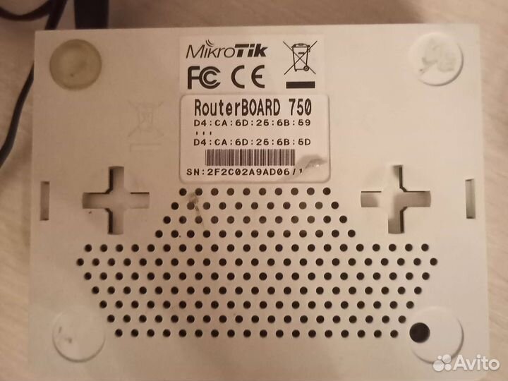 MikroTik (Микротик) routerBoard 750