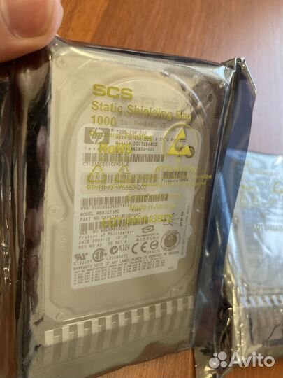 Жесткий диск HP 146gb 15к sas, HP 72gb 10k sas