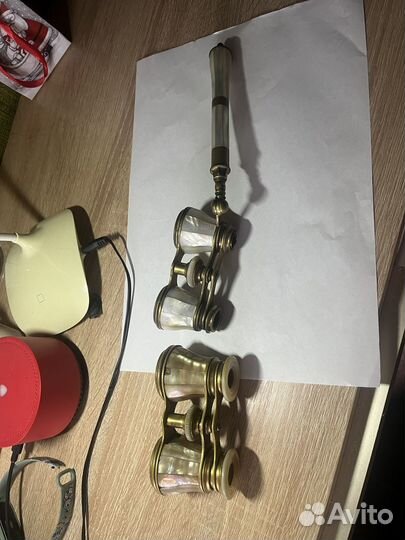 Театральный бинокль перламутр