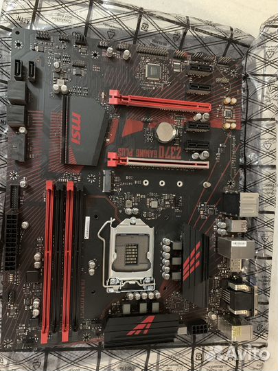 Материнская плата msi z370 gaming plus