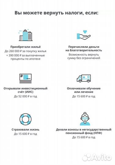 Декларация 3 НДФЛ, налоговые вычеты