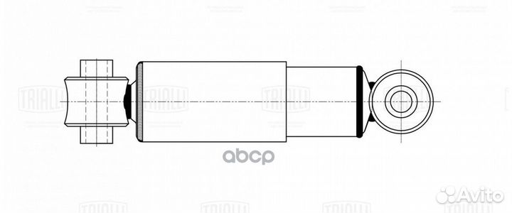 Амортизатор для прицепов trialli для а/м SAF (2