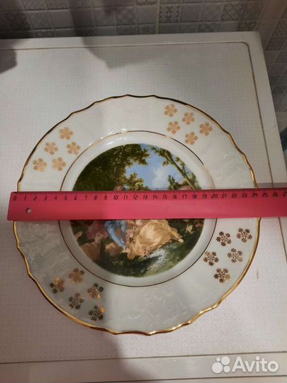 Тарелка настенная Чехия