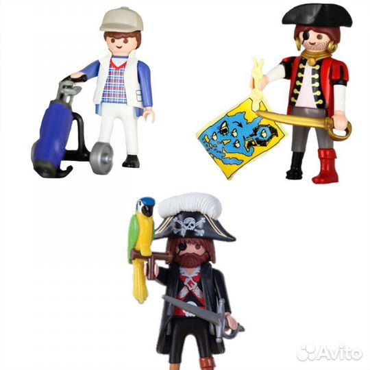 Лот Фигурки человечки Playmobil пират