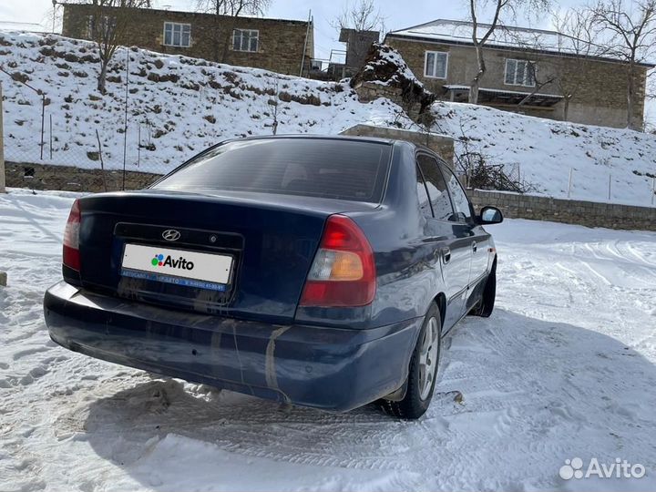 Hyundai Accent 1.5 AT, 2008, 320 000 км