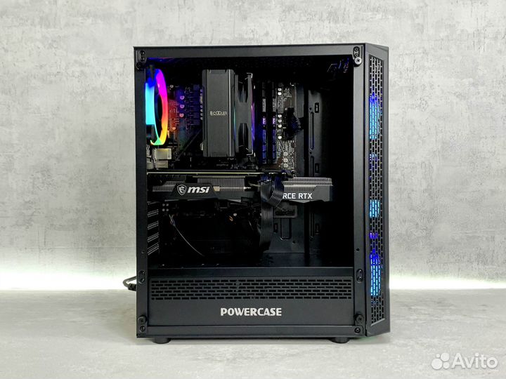 Игровой пк Ryzen 5600, RTX 3070, DDR4 32GB, NVMe