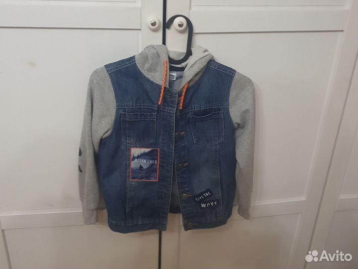 Джинсовка на мальчика 128