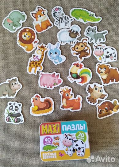 Пазлы/ Мягкие кубики большие