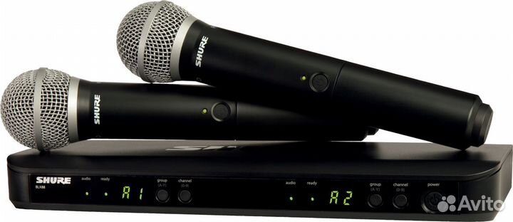 Двухканальная радиосистема Shure BLX288E/PG58 M17