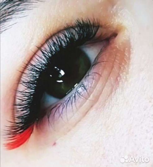 Наращивание ресниц на дому