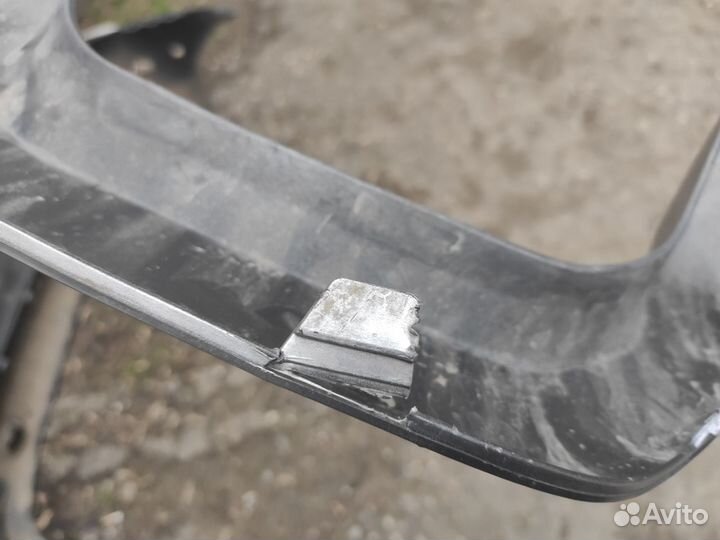 Накладка бампера заднего KIA RIO 4 X-line(2017-нв)