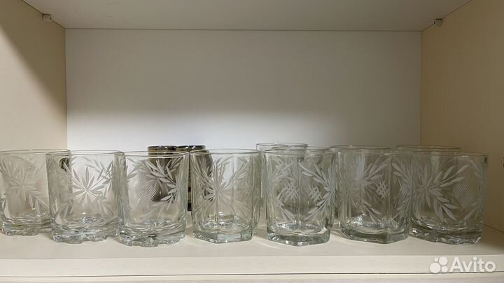 Хрустальные стаканы СССР
