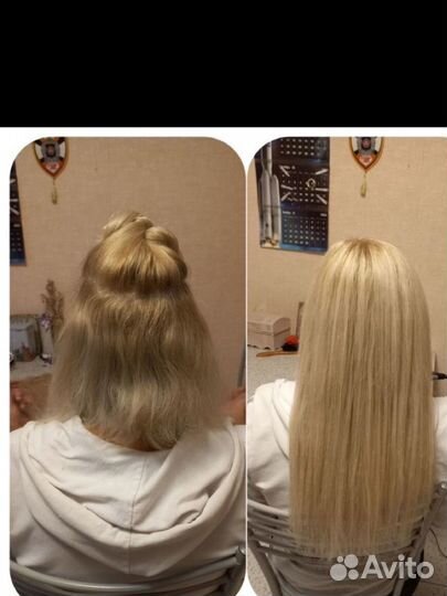 Снятие и наращивание волос