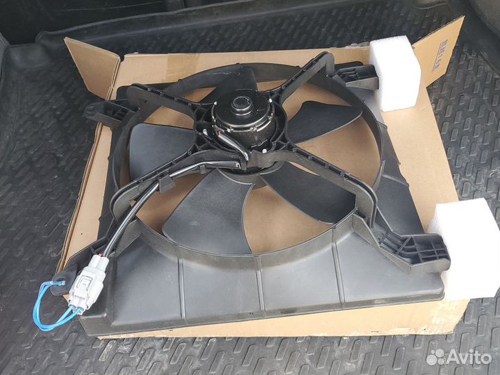 Вентилятор охлаждения радиатора lacetti