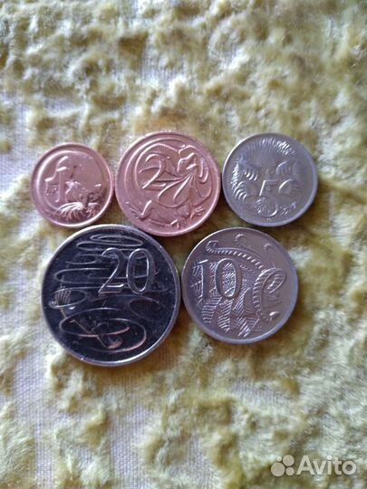 Монеты Австралии, Нов. Зеландии и др