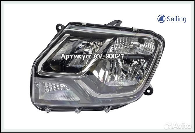 Фара левая renault duster 2015