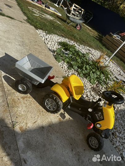 Трактор каталка полесье