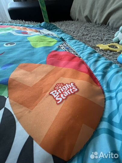 Развивающий коврик bright starts с доп.Игрушками