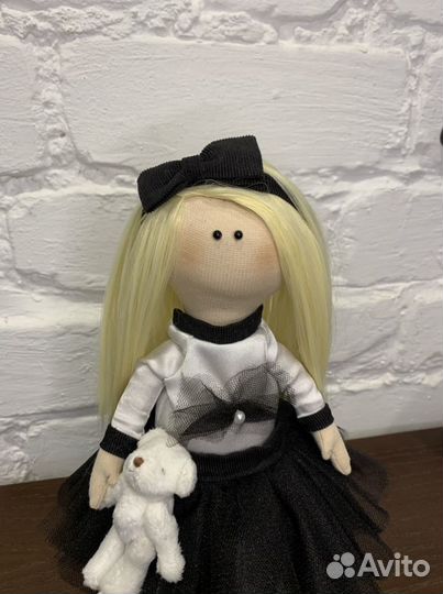 Интерьерная кукла ручной работы