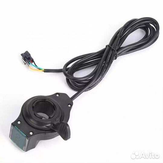 Курок газа с вольтметром