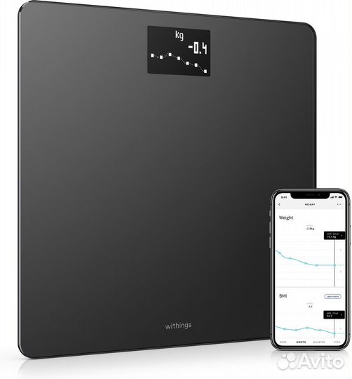 Весы электронные Withings Body Scale WBS06 черный